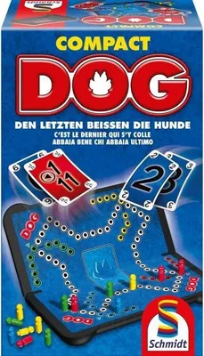 Immagine prodotto di DOG Gioco di società compatto, gioco da viaggio, Schmidt Spiele, gioco da viaggio
