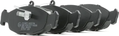 Produktbild von RIDEX Bremsbeläge Satz Hinten für JAGUAR XJ (NAW, NBW) 402B0978