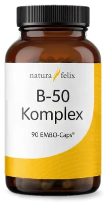 Produktbild von Natura Felix B-50 Komplex 90 EMBO-Caps