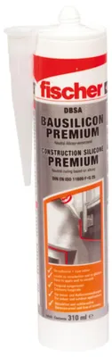 Produktbild von FISCHER Bausilikon DBSA Transparent 310 ml