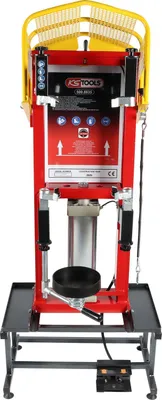 Produktbild von Druckluft-Stand-Federspanner mit Einzel-Zylinder und Untergestell