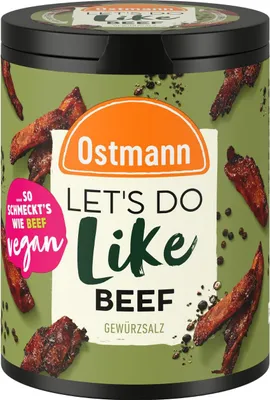 Produktbild von Ostmann Lets Do Like Beef Gewürzmischung intensiver Geschmack 90g