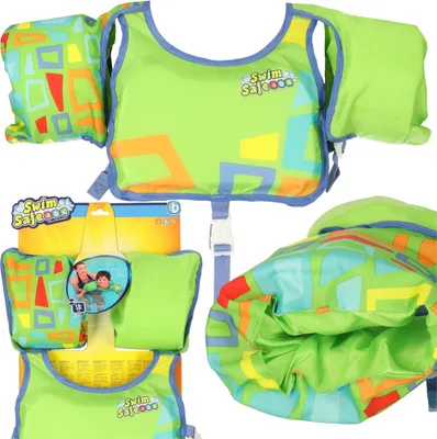 Produktbild von Creative Corner AQUASTAR Grüne Schwimmweste mit Ärmeln