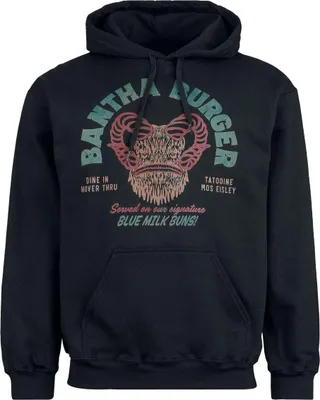 Produktbild von Star Wars Kapuzenpullover Herren Bantha Burger schwarz S