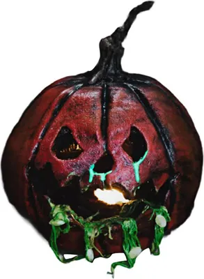 Produktbild von Blutkürbis-Figur, Horror-Halloween-Kürbisstatue, gruselige Tischdekoration aus Kunstharz für Zuhause, Partys und Dekoration