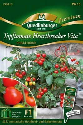 Artikelbild 1 von 'Tomate Heartbreaker Vita' aus der Kategorie Kirschtomatensamen