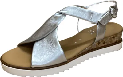 Produktbild von Gabor (0) Sandalen Damen 32303132373637 Silber 35 1/2 EU
