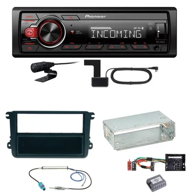 Produktbild von Pioneer MVH-330DAB Bluetooth DAB Einbauset für Seat Leon Altea XL Alhambra
