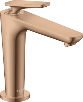 Immagine prodotto di hansgrohe AXOR Citterio C Mitigeur monocommandé pour lavabo 125, avec CoolStart et garniture d'écoulement, 49040300, 49040300