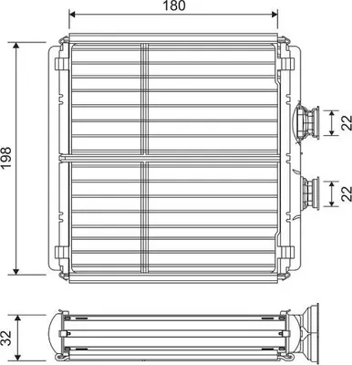 Produktbild von VALEO 811508 Wärmetauscher Innenraumheizung Kühler passend für MERCEDES-BENZ C-Klasse Limousine (W204) C-Klasse T-modell (S204) E-Klasse Limousine