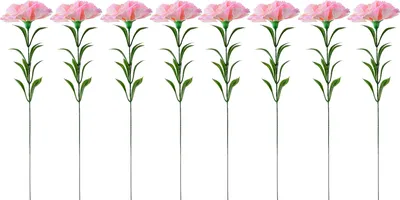Produktbild von Stück Künstliche Nelken, realistische Kunstseidenblume, Hochzeit, Innenbereich, Zuhause, Büro, Tischdekoration, Kunstblumen-Dekoration, Muttertagsgeschenk