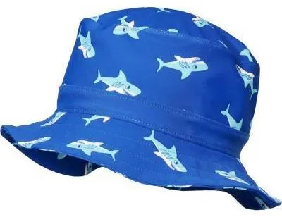 Produktbild von Playshoes UV-Schutz Fischerhut Hai blau 51