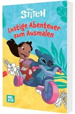 Zdjęcie produktu dla Disney Kreative Beschäftigung: Stitch: Lustige Abenteuer zum Ausmalen
