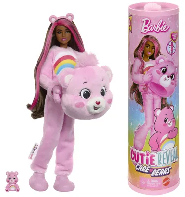 Produktbild von Barbie Cutie Reveal Care Bears Rosa