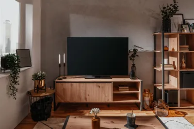 Produktbild von finori TV-Board Denver 160 cm Nachbildung Artisan Oak / anthrazit Lowboard