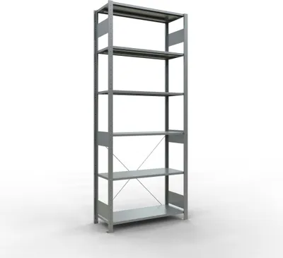 Produktbild von Stecksystem Grundregal - 2500x1000x 400 mm, Typ 150 kg