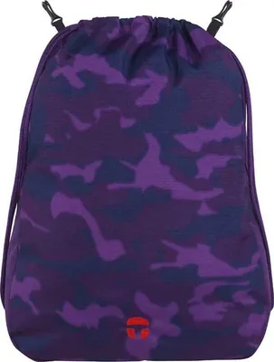 Produktbild von Take it Easy Schuhbeutel Clip Camouflage lila Turnbeutel