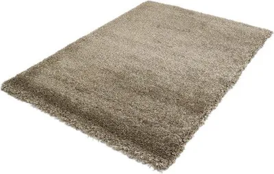 Produktbild von Unyqoos® Shaggy Deluxe Hochflor-Teppich 5533-95 – Taupe 140 x 200 cm, Polypropylen, weich & pflegeleicht