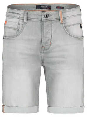 Produktbild von Sublevel Stylische Denim Shorts mit aufgerolltem Saum und Taschen Größe: 30W