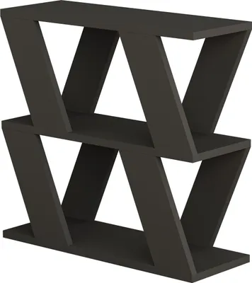 Immagine prodotto di Tavolino laterale in legno "Lazena" - 60 x 22 x 57 cm - Antracite
