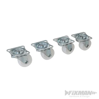 Immagine prodotto di Fixman 372189 Ruote girevoli, 4 pz