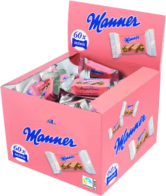 Immagine prodotto di Biscotti Manner Original Neapolitan Minis 7501000 60pz