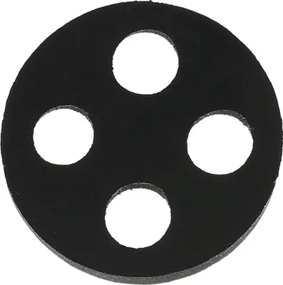 Immagine prodotto di Guarnizione a 4 fori per rubinetto carburante, 17,7 mm - Simson KR51 Schwalbe, SR50, SR80 - MZ ETZ, TS