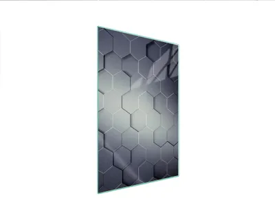 Produktbild von Glasschneidebrett 35x52 Muster