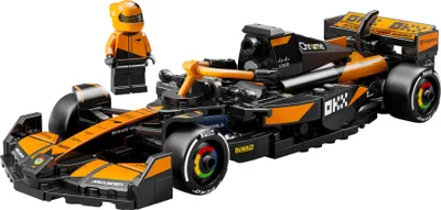 Produktbild von LEGO Speed Champions McLaren F1 Team MCL38 Rennauto - Spielzeug mit Formel 1 Minifigur zum Sammeln - Modell und Geschenk für Jungen & Mädchen ab 10 Jahren und erwachsene Motorsport Fan 77251