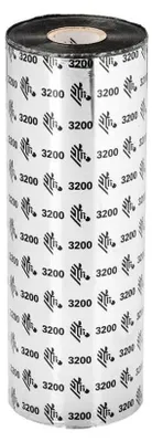 Obrázek produktu pro Zebra 3200 Wax/Resin, 450 m, 15,6 cm, 6 kusů, Černá, Vosk, 2,5 cm