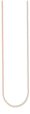 Produktbild von Thomas Sabo KE1106-415-12 Halskette Venezia Sterling-Silber Roségold 60 cm