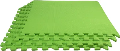 Zdjęcie produktu dla Kolorowa mata fitness Puzzle Merco zielona, opakowanie 4 szt