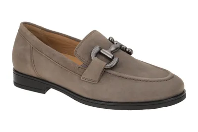 Produktbild von Gabor FLORENZ Damenschuhe - elegante Slipper - Halbschuhe grau Elegant NEU