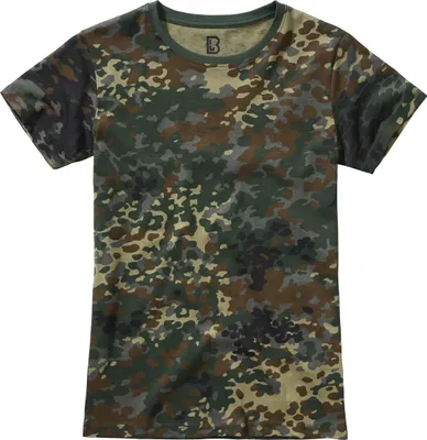 Immagine prodotto di Brandit Donna - Maglietta BASIC camo flecktarn - XL