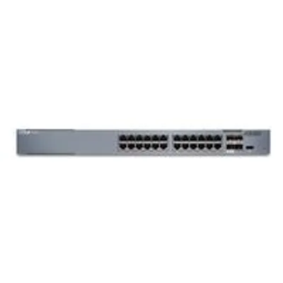 Zdjęcie produktu dla Juniper EX4000-24P, Zarządzany, L2/L3, Gigabit Ethernet (10/100/1000), Obsługa PoE, Możliwości montowania w stelażu, 1U