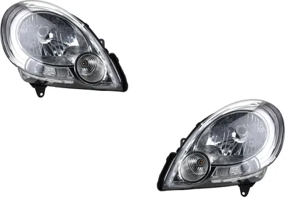 Immagine prodotto di Johns, Fari anteriori alogeni adatti per Renault Kangoo FW0 KW0 08-13 H4 Set Li Re 7701068181 7701068178