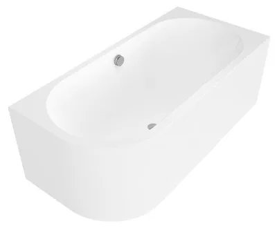 Obrázok produktu pre VIVA R MONOLITH asymetrická vaňa 180x75x60cm, pravá, biela