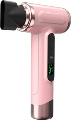 Produktbild von INF Akku-Haartrockner Kabellos - USB Reiseföhn mit Heiß- & Kaltluft Rosa