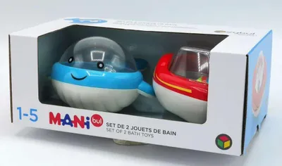 Obrázok produktu pre Playgo – Kúpeľová hračka s rybkou a loďkou