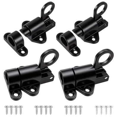 Productafbeelding van Automatische deurgrendels, 4 stuks - Sluitgrendel Veiligheidsgrendel