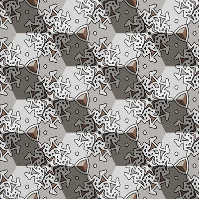 Productafbeelding van Buitenkussens Oxford - Motief: Geometrisch patroon 6
