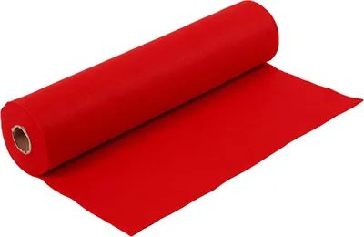 Zdjęcie produktu dla Creativ Company 45012, Filc, Czerwony, Monochromatyczny, 1 szt., 450 mm, 5000 mm