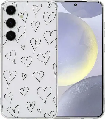 Image de étui design imoshion pour le Samsung Galaxy S25 Plus - Coeurs