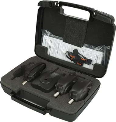 Produktbild von Fox Fishing Micron MX 3+1 Blau-Grün-Orange-Rot-Violett-Weiß Bissanzeiger