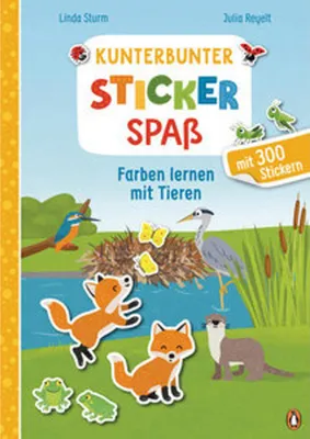 Obrázek produktu pro Kunterbunter Stickerspaß - Farben lernen mit Tieren