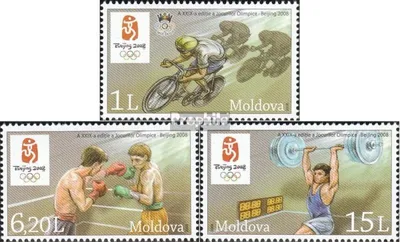 Produktbild von Briefmarken Moldawien 2008 Mi 608-610 (kompl.Ausg.) postfrisch Olympische Sommerspiele 2008