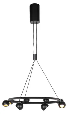 Immagine prodotto di Steinhauer - lampada a sospensione - Marcadore - nero - metallo - Ø 60cm - LED - 4136ZW