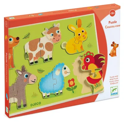 Immagine prodotto di Puzzle in legno Coucou, Djeco