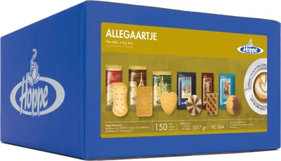 Produktbild von Hoppe Kaffeekekse gemischt Beutel 6 Sorten (150 Stück)
