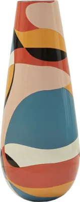 Obrázok produktu pre Mauro Ferretti Váza Rubik veľká Ø37x92 cm viacfarebná